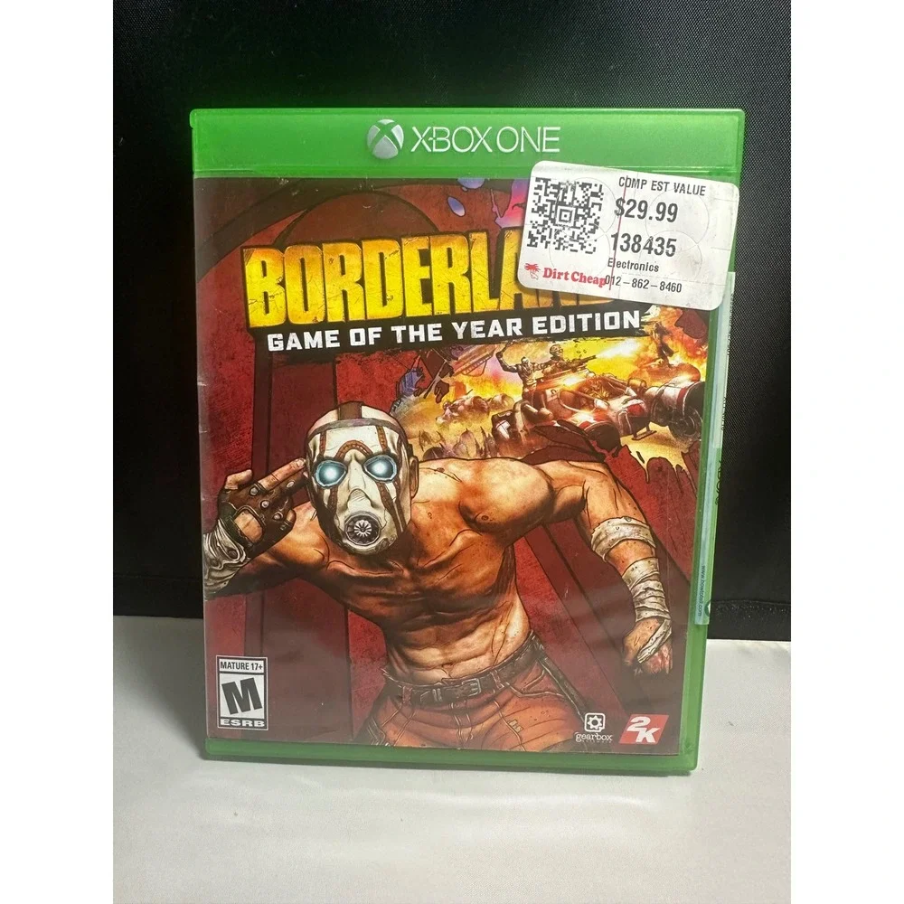 Borderlands Game of the Year Edition Xbox One 4K Ultra HD HDR 2K Games GOTY